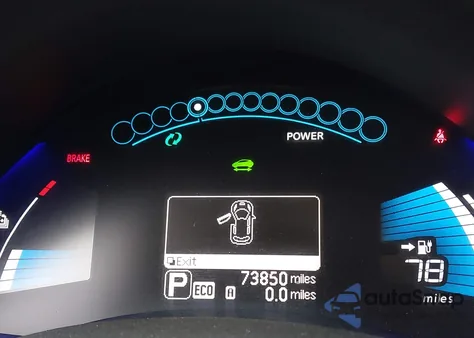 2013 Nissan Leaf Sv z USA, uszkodzony, nr VIN 1N4AZ0CP8DC407996